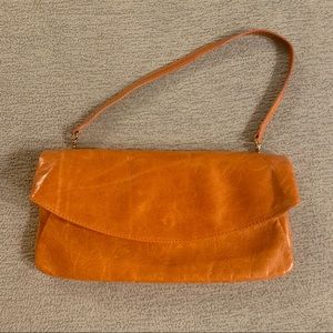 Gianni Chiarini leather convertible clutch handbag